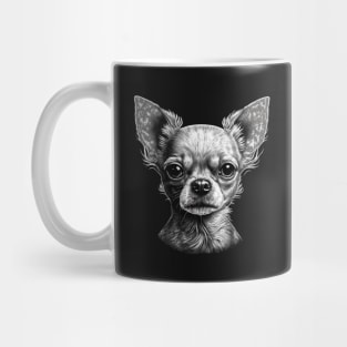 Chihuahua Dog Tattoo Style Mug